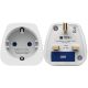 TRAVEL BLUE SCHUKO → UK Travel Adapter