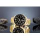 5. Men's Watch Giewont Chronograph Sapphire Gold Black GW8720-B4