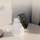 10. SBS 2-in-1 Wireless Magnetic Charging Station - White