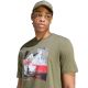 4. Men's adidas Memories of Sport Outdoor Graphic T-shirt khaki KC7098