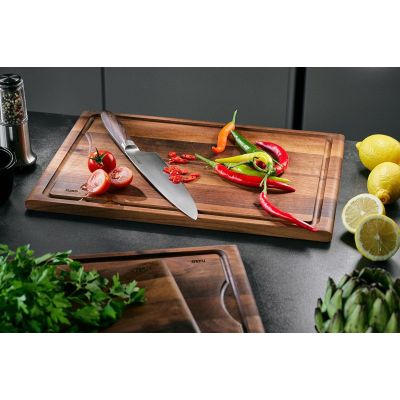 4. GEFU ENNO walnut wood board 44 x 30 cm