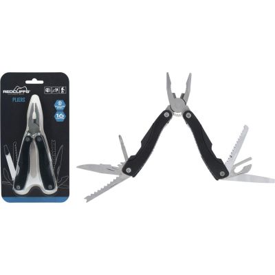 7. SURVIVAL TOURIST KIT 16-in-1 COMBINATION PLIERS BLACK