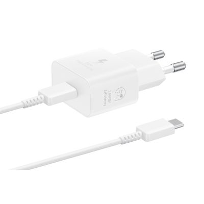 8. Samsung Power Adapter 25W USB-C Fast Charge 1m White