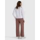 5. Women's wide-leg sweatpants 4F 4FRAW25TTROF1614-82S