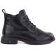 2. Women's leather ankle boots insulated black Vinceza 39953