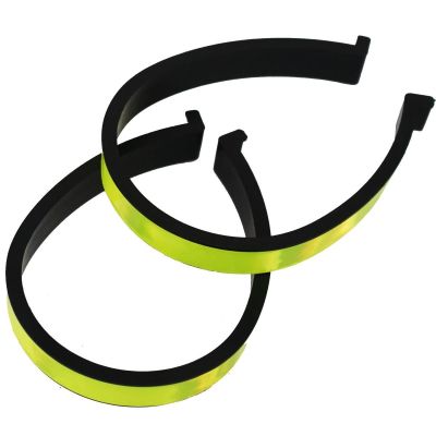 8. REFLECTIVE WARNING BAND FOR SHOES AND TROUSERS 2 PCS XQMAX