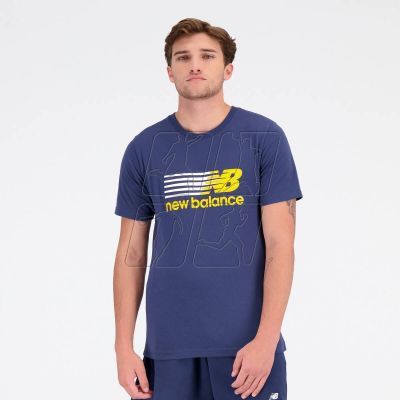 2. New Balance Top Nb Sport Core Plus Graphic T-shirt NNY M MT23904NNY