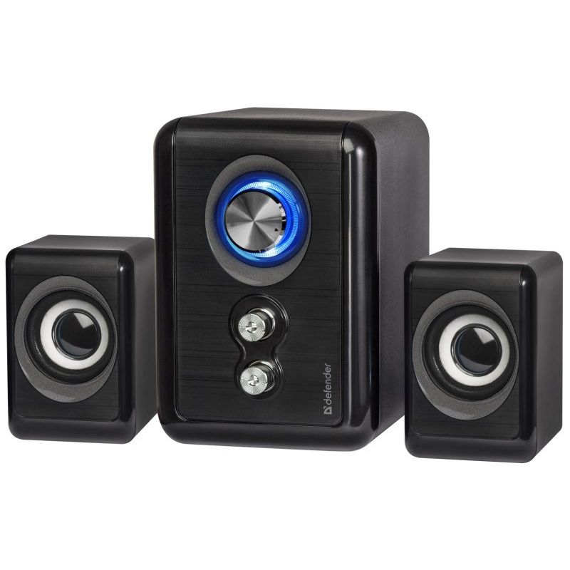 Defender V11 2.1 11W USB Computer Speakers Bass and Treble Control 65111