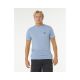 RIP CURL Wettie Passage Icon Tee Blue