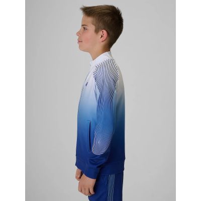 5. Regular sports sweatshirt without hood for boys 4F 4FJRSS26TFSWM1043-90A