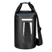 WNA-15L waterproof bag for a 15 l sup kayak with an RFID blocking divider - black