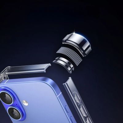 3. Ugreen Bright Cushion CA101 Case for iPhone 16 Plus - Clear