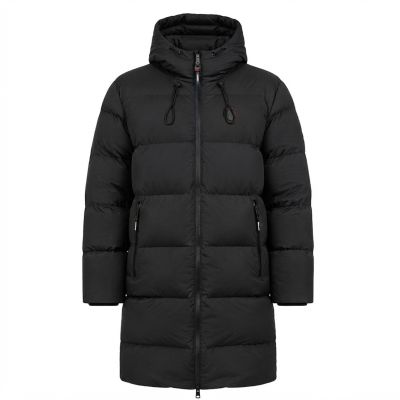 Men’s parka Geographical Norway BARBARIAN LONG BLACK DB MEN 001 (WA2879H/GN-BLACK)