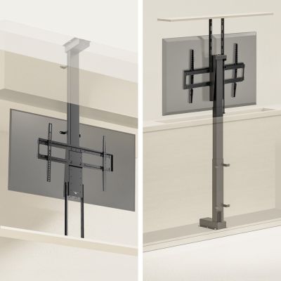26. MACLEAN ELECTRIC CEILING/FLOOR MOUNT, EXTENDABLE, 43''-88'', VESA 600X400, MAX 60KG, 100-240V AC, 50/60HZ; MC-125