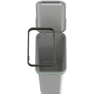 8. WASTE BIN 12 L SYSTEMA SORTIBOX SMOOTH GRAY
