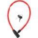 3. DUNLOP BIKE LOCK CABLE LOCK 0.4x65CM RED