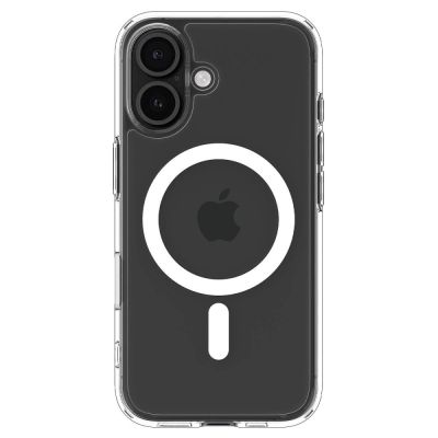 6. Spigen Ultra Hybrid "T" MagSafe iPhone 16 Case - White