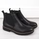 5. Rieker M RKR634 comfortable insulated leather ankle boots, black