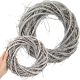 DECORATIVE WREATH 20 CM WHITE