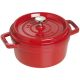 6. Round cast-iron pot STAUB La Cocotte 40509-814-0 – 1.7 l, red
