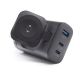 RealPower 450476 Mobile Charger Power Bank, Smartwatch, Tablet Black AC Wireless Charging Fast Charging Internal