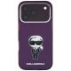 3. Karl Lagerfeld IML Ikonik Sketch Print MagSafe Case for iPhone 18 Pro / 17 Pro – burgundy