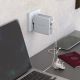 4. RealPower DeskCharge-65 Travel Universal Gray AC Internal