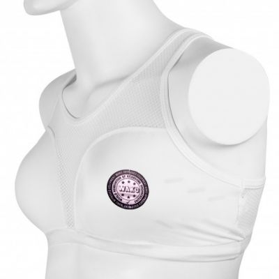 5. MASTERS WAKO BREAST PROTECTOR WHITE