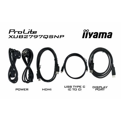 12. iiyama ProLite XUB2797QSNP-B1 monitor 27" 2560 x 1440 px Wide Quad HD LED Black
