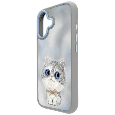 6. Nimmy Big Eyed Pet 2.0 Cat Case for iPhone 17 - Gray