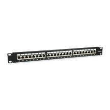 equip Pro - Patch panel - CAT 6a - RJ-45 X 24 - 1U - 48.3 cm (19")