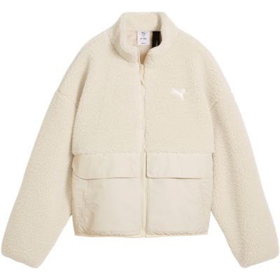 2. Puma Re:Fibre Sherpa Women’s Jacket Cream 694567 87