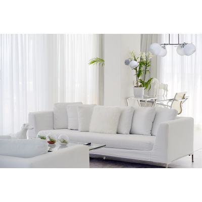 3. Classic chandelier ceiling hanging lamp Activejet IRMA Nickel 5xE27 for the living room