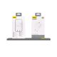 4. Dudao A23 2.4A USB-A Charger - White