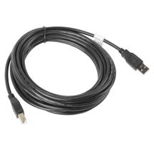 Lanberg CA-USBA-10CC-0050-BK cable (USB 2.0 M - USB 2.0 type BM; 5m; black)