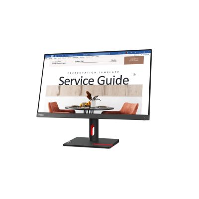 4. Lenovo ThinkVision S24i30 23.8"FHD IPS 100Hz 250 nits AG VGA HDMI Raven Black