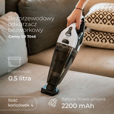 28. CAMRY CR 7046 vacuum cleaner