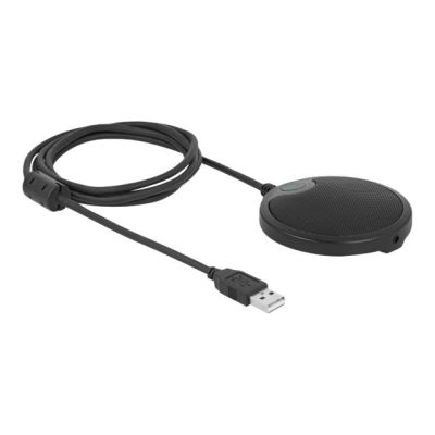 3. DeLOCK Omnidirectional USB Condenser Microphone for Conferences
