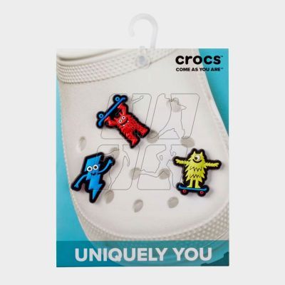 2. Button Crocs monsters 3-pack JIBBITZMONSTERS