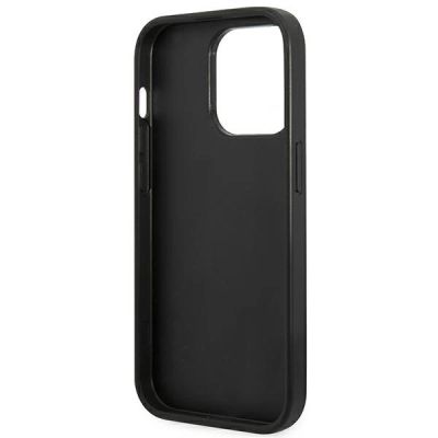 7. Guess GUHCP14LG4GLGR iPhone 14 Pro 6,1" szary/grey hard case 4G Stripe Collection