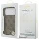 8. Guess 4G Small Classic Logo MagSafe Case for iPhone 17 Pro Max / 18 Pro Max - Brown