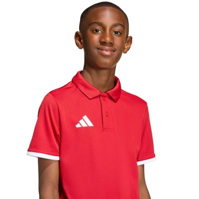 14. adidas Entrada 26 Polo T-shirt for kids red JZ6626
