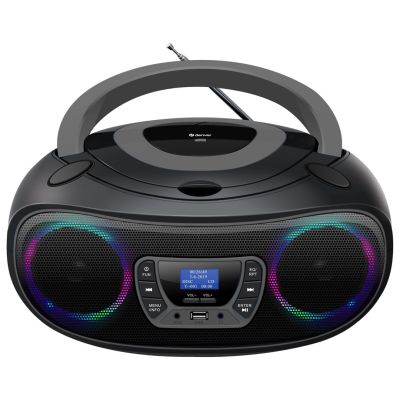 2. Denver TDB-212GR CD radio, DAB+, DAB, FM, AUX, USB, Bluetooth, CD, Black, Gray