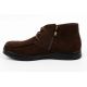 3. Lee Cooper men's elegant brown leather ankle boots with zipper