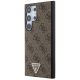2. Guess Grip Stand 4G Triangle Strass Case for Samsung Galaxy S24 Ultra - Brown