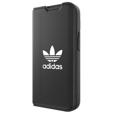3. Adidas OR Booklet Case BASIC iPhone 14 Pro 6.1" black/black white 50182