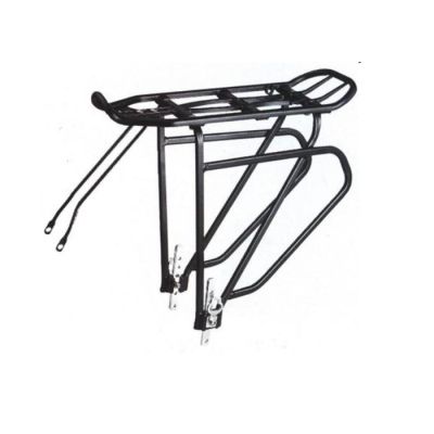 Luggage rack 24-28'' adjustable aluminum IB black