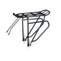 Luggage rack 24-28'' adjustable aluminum IB black