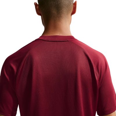 5. Nike Dri-Fit Park VIII Men's T-Shirt Burgundy HV8173 677