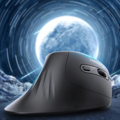 6. Wozinsky WWM-1076 Wireless Vertical Ergonomic Mouse 3600 DPI - Black